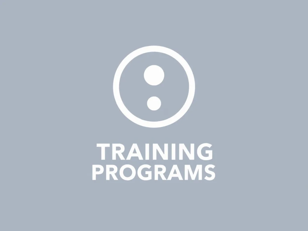 Icon representing training programs