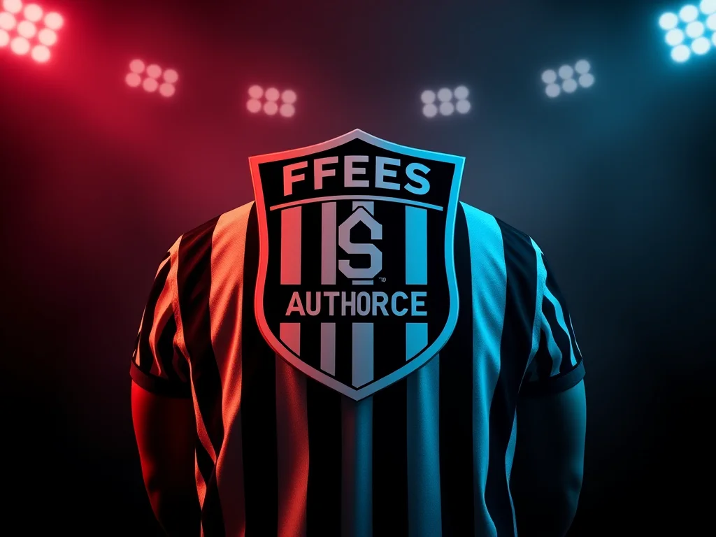 Static digital image representing referees' authority